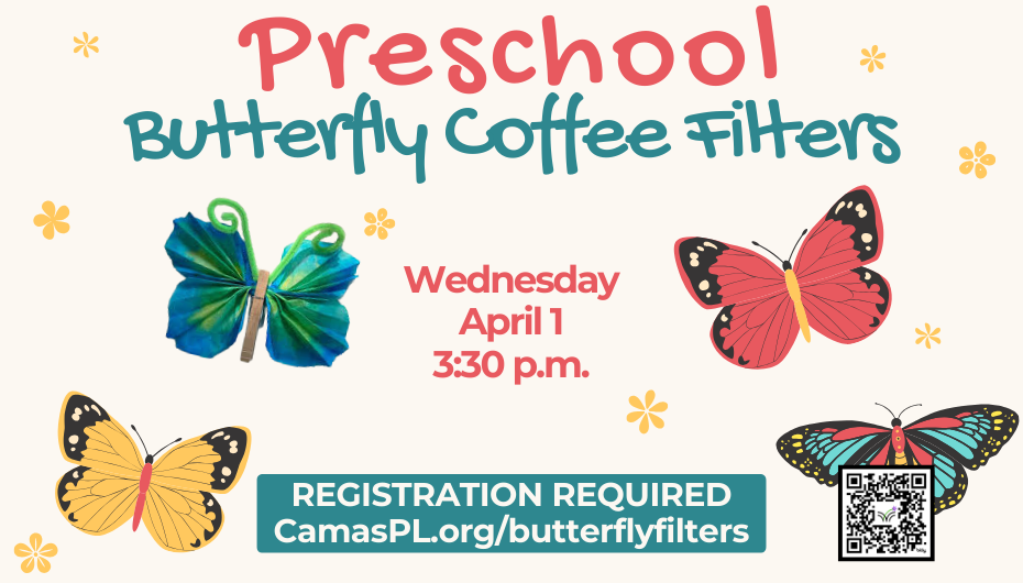 Preschool Butterfly Coffee Filters