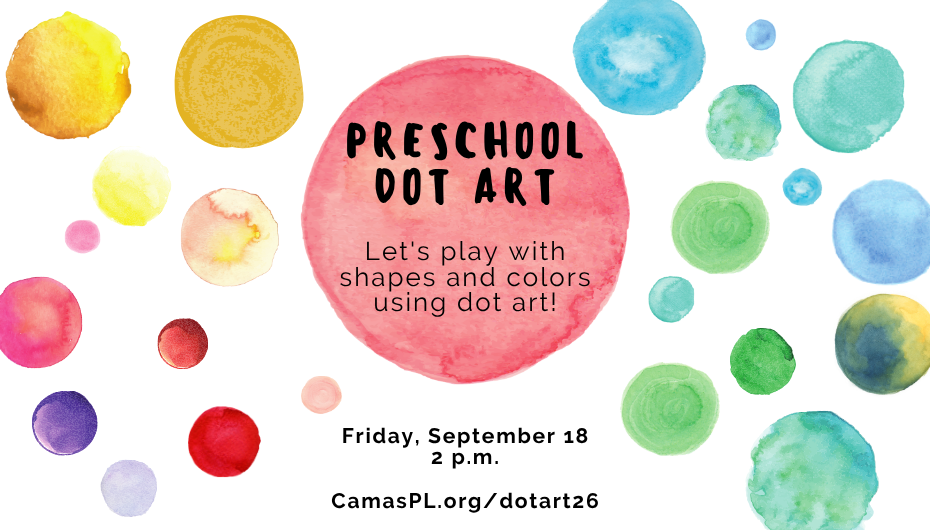 Preschool Dot Art Let's play with shapes and colors using dot art!